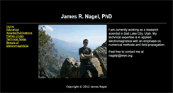 Desktop Screenshot of drjamesnagel.com