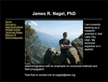 Tablet Screenshot of drjamesnagel.com